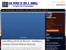 Tablet Screenshot of ebm-law.com